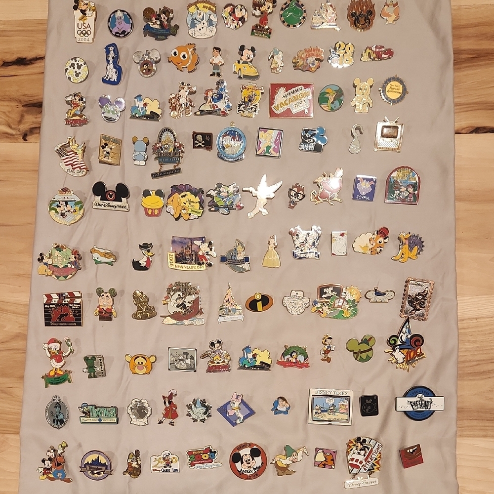 Disney Character Pin Collection